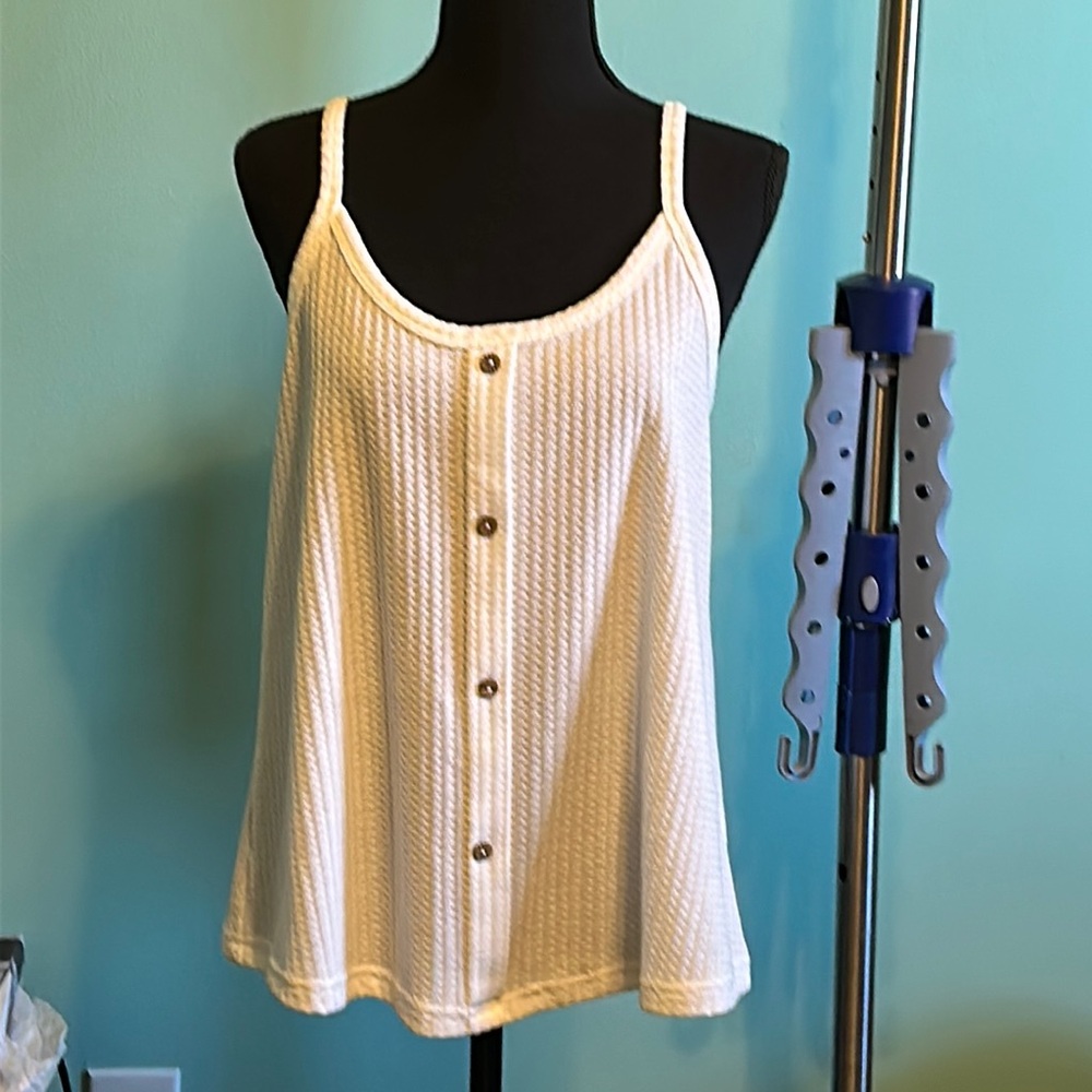NWOT Shein Small White Tank Top